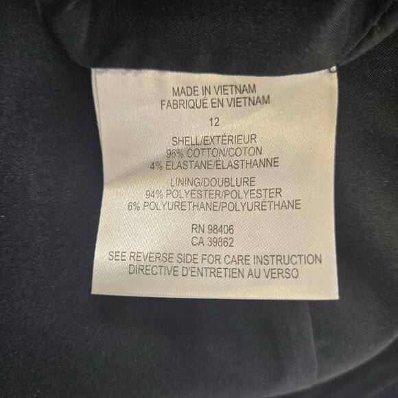 Theory Colorblock Sleeveless Shift Dress Size 12 - Picture 7 of 7